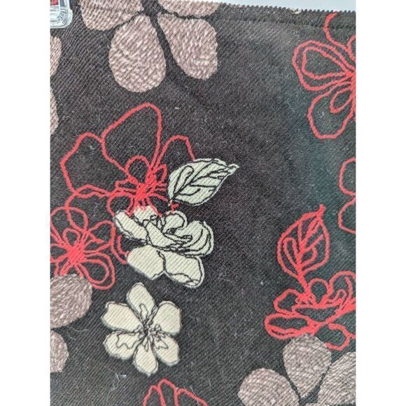 Hobbs Women Deep Purple Floral Print Pencil Cut Cotton Mini Skirt Size 10 - Picture 5 of 8